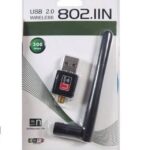 USB WIFI 300Mbps + ANTENA Wireless Adaptor 802.llN Antena