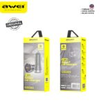 AWEI C826T USB Quick Charge Car Charger Cable 18W 12-24V 2.4A Fast Intelligent Phone