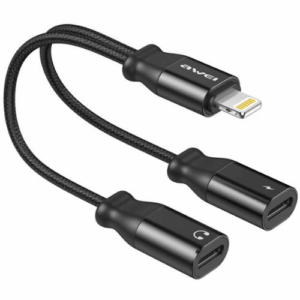 Awei Extention 2in1 Adapter – 2x Lightning Female CL-72