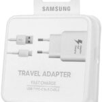 Samsung Fast Charging Travel Adapter with USB Type-C Cable EP-TA300CWEG EU 2 Pin