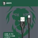 GREEN LION USB-A TO TYPE-C USB CABLE
