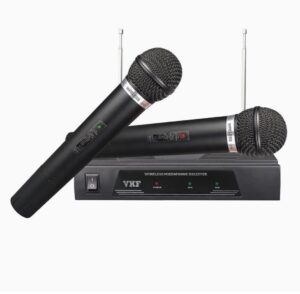 DM 328 HANDHELD WIRELESS/CORDLESS MICROPHONE WITH RECIEVER