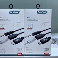 GD-UC08 AUDIO, CONNECTOR AND CHARGE ADAPTER