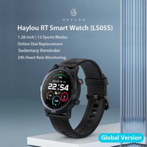Haylou RT (LS05S) - Waterproof smartwatch, 1.28 inch display with great battery life