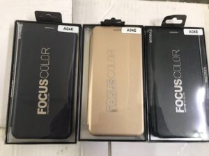 Cover case for A04E black, blue and gold