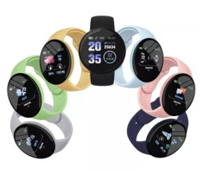 D18 Macaron Round Screen Smart Bracelet