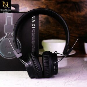 NIA X1 Wireless Bluetooth Headphones