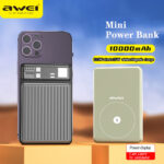 Awei P186K 10000mAh Mini Portable Magnetic Power Bank