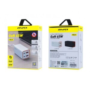 AWEI PD24 PD 65W GAN DESKTOP CHARGER