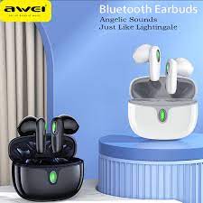 AWEI T39 TWS EARPHONE WIRELESS BLUETOOTH HEADPHONES NOISE REDUCTION EARBUDS