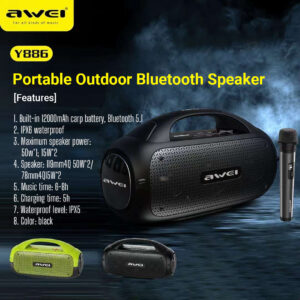 Awei Y886 Speaker with Mic