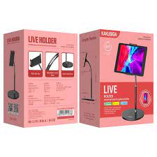 PHONE TABLET HOLDER 360-DEGREE ROTATION METAL IRON ABS DESKTOP STAND