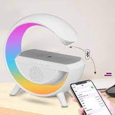 LED Bluetooth speaker with wireless charging HM-2301