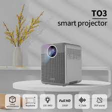 T03 1920x1080 150 ANSI Lumens Mini HD Digital Projector