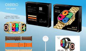 Oteeo Smart Watch TU81 with 3 Watch Bands