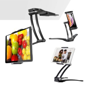 iPad Wall Mount,360° Rotating Tablet Stand
