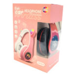 CAT EAR DW-B39 black RGB cat headset