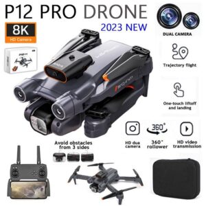 P12 Pro drone 8K HD camera WiFi remote control obstacle avoidance