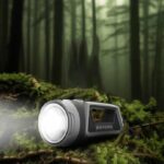 2-in-1 Outdoor Torch & Lamp With Built-in Battery