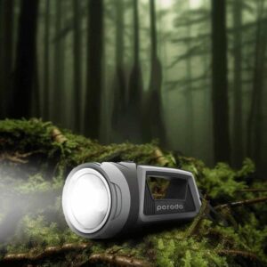 2-in-1 Outdoor Torch & Lamp With Built-in Battery