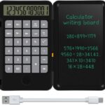 Calculator with LCD Writing Tablet