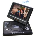 7.8 Inch Portable DVD Player Digital Multimedia Player U Drive Play with FM TV USB Game Card Read Function VCD MP4 MP5 EVD