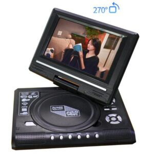 7.8 Inch Portable DVD Player Digital Multimedia Player U Drive Play with FM TV USB Game Card Read Function VCD MP4 MP5 EVD