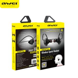 Awei A847BL Wireless Earbuds Sport Bluetooth 4.2 High Deep Bass Headphones Mic