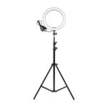 16cm LED Ring Light Dimmable LED Beauty Ring Fill Light Photography for Selfie Live Stream Broadcast with Tripod Stand