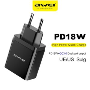 Awei C- 811 USB-C Pd Wall Charger
