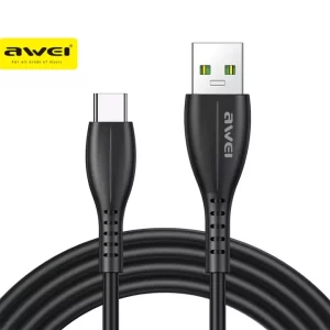 Awei CL-115T Type-C Cables 2.4A Fast Charging Type C Cable Date For Huawei iphone