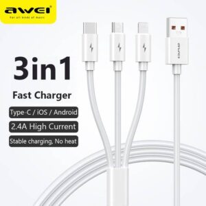 Awei CL-120 3 in1 Cable
