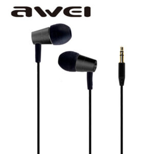 Awei ES-Q7 super bass In-Ear headphones noise isolating earphone .for phone mp4 Pad music palyer