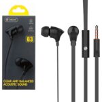 Celebrat G3 Wired Control Handsfree Earphones Flat Cable Earbuds Sport Running earphone with Mic for nova 7 se