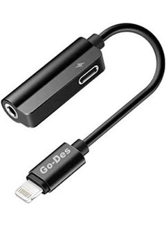 GD-UC016 Dual Lightning Adapter Black