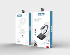 GO-DES GD-UC026 2 IN 1 LIGHTNING ADAPTER