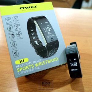 AWEI H1 SPORTS WRISTBAND WITH HEART RATE SMART WATCH