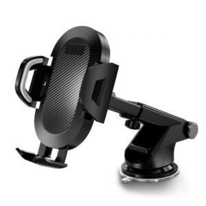 Auto Lock Car Phone Holder - Black