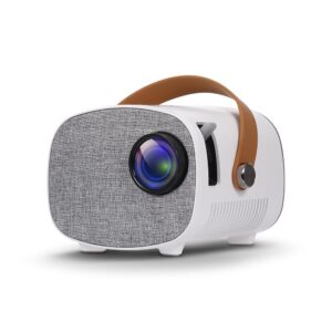 Mini Projector,Lejiada Portable Projector for Kids,Small Movie Projector for Bedroom, Home Theater Video Projector Compatible with iPhone/TV Stick/HDMI/USB/Micro SD/AV/Laptop