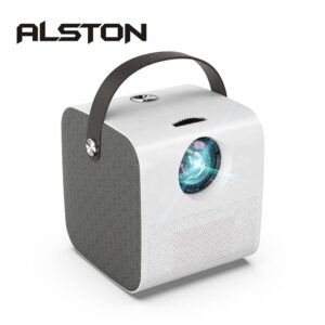 ALSTON Q3 MINI LED Projector 2800 lumens Support Full HD 1080P 3D Video Beamer Home Cinema