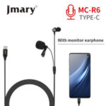 JMARY MC-R6 TYPE-C MICROPHONE WITH EARPHONE FOR ANDROID