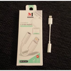 Lightning to Aux Male Jack 3.5mm Audio Adapter Cable For iPhone 11 / 11 Pro / 11 Pro Max / X / XS / XR / XS MAX / 7 / 8