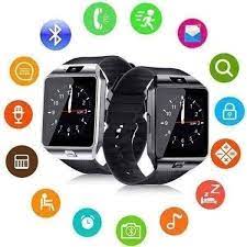 Modio MW02 Black, Multi function smart watch with touch screen