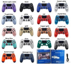 NEW 18 colors PS4 controllers Wireless Controller Bluetooth Game Controllers Double Shock for PS4 Play Station