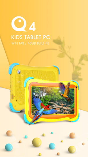G-Tab Q4 7 inch Kids Learning Tablet PC