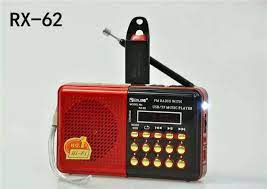 GOLON RX-62 FM/AM/SW 3 Bands Radio USB/TF Card Music Player Built -in Bluetooth Speaker