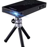 WZATCO CT50S Mini Portable Smart Home Theater Pocket Android 7.1.2 Wifi Mini HD LED Projector For Full HD1080P MAX 4K Projector