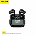 Awei T29P Bluetooth V5.0 LED Digital Display Wireless Sports IPX4 Waterproof TWS Headset with Charging Case