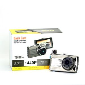 Dash Cam T666G+ Car Camcorder 1440P