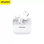 AWEI TA1 TWS Wireless 5.0 ANC Earbuds Noise Reduction HD Stereo ENC Gaming Mode AAC Headset Handsfree Quick Charge For iPhone